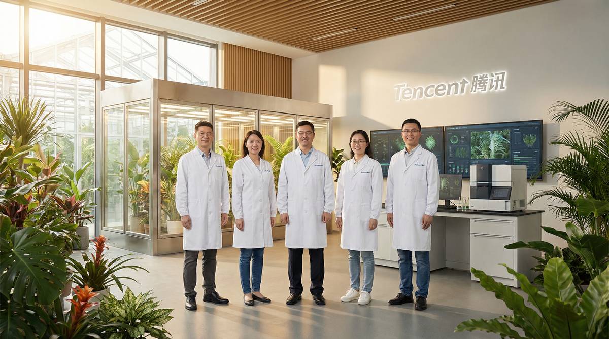 91植物视频社区专家团队合影